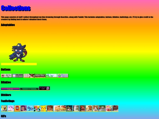 collections screenshot