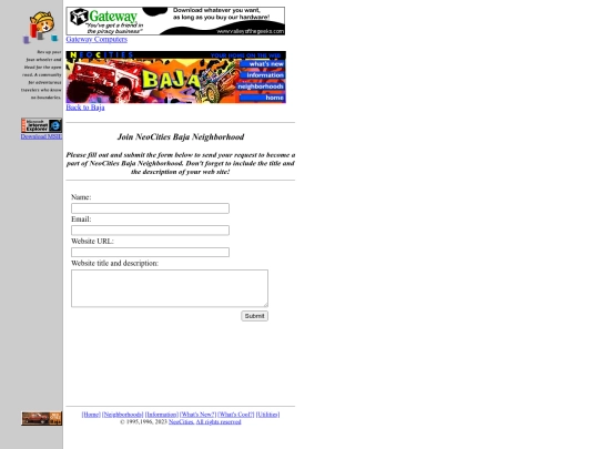 Baja/join screenshot