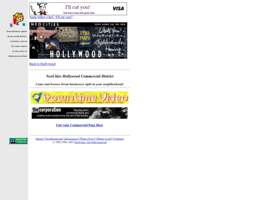 Hollywood/commercial screenshot