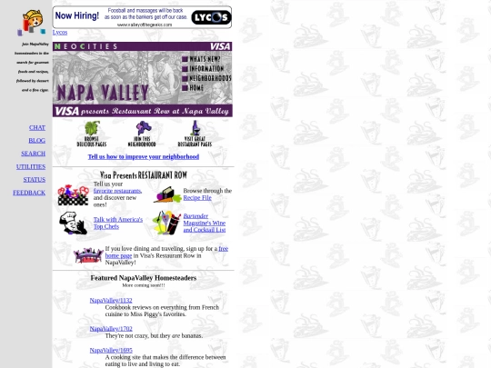 NapaValley screenshot