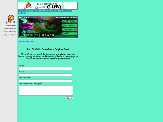 SouthBeach/join screenshot