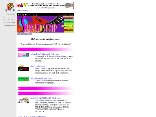 SunsetStrip/residence screenshot