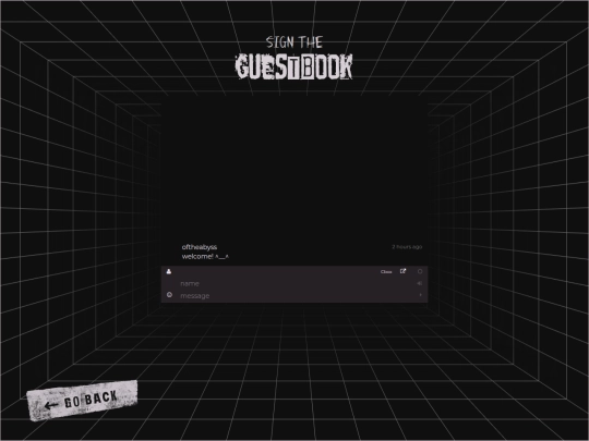 guestbook screenshot