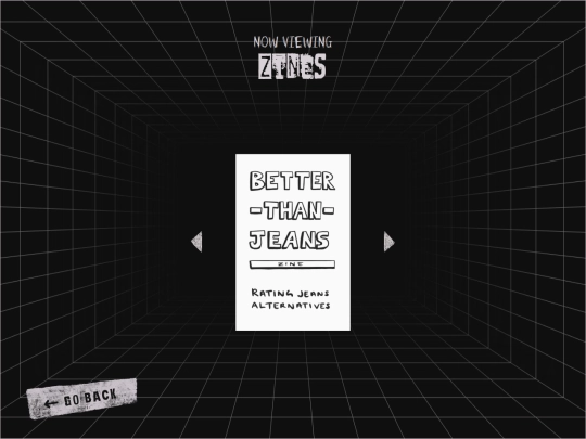 zines screenshot