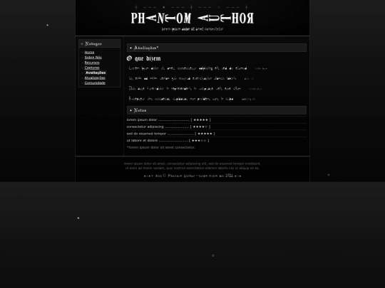 avaliacoes screenshot