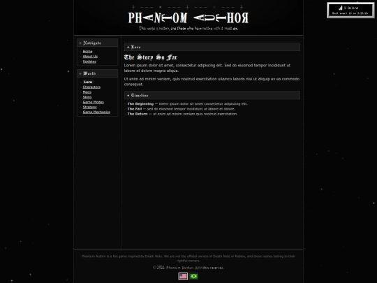 lore screenshot