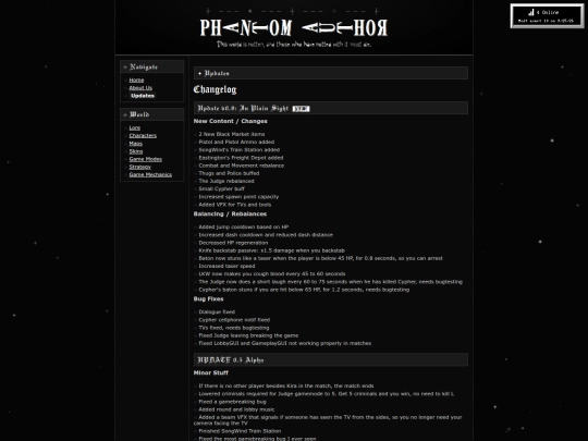 updates screenshot