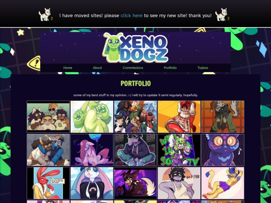 portfolio screenshot