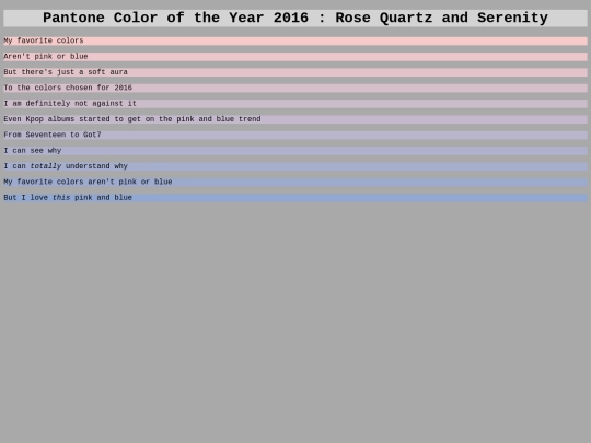 colors screenshot
