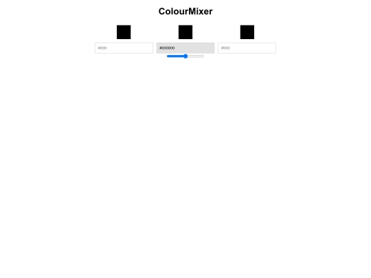applets/colourmixer screenshot