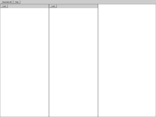 applets/difftool screenshot