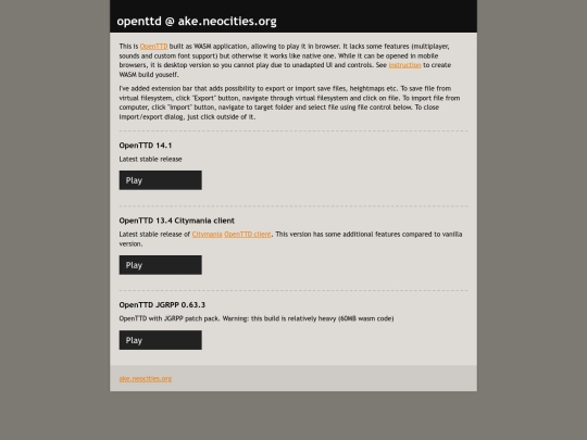 games/openttd/main screenshot