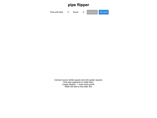 games/pipes screenshot