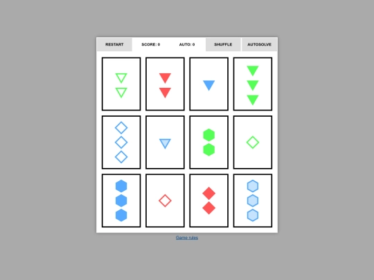 games/setgame screenshot