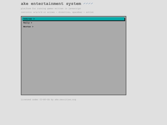 projects/aes screenshot
