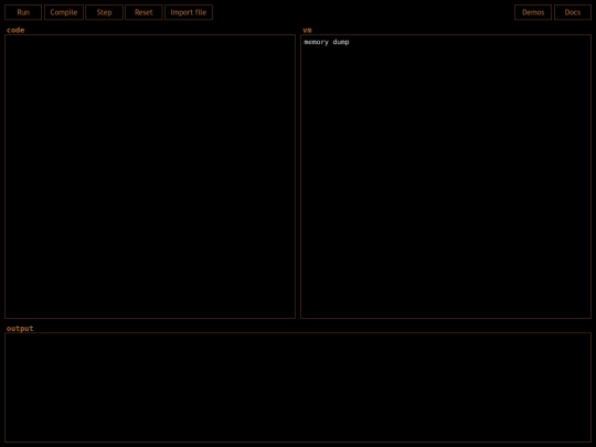 projects/stacard/ide13 screenshot