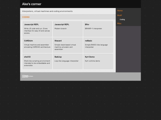 stuff.coding screenshot