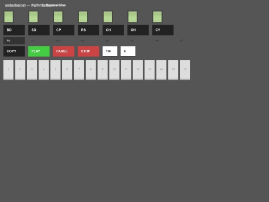synths/drumseq screenshot
