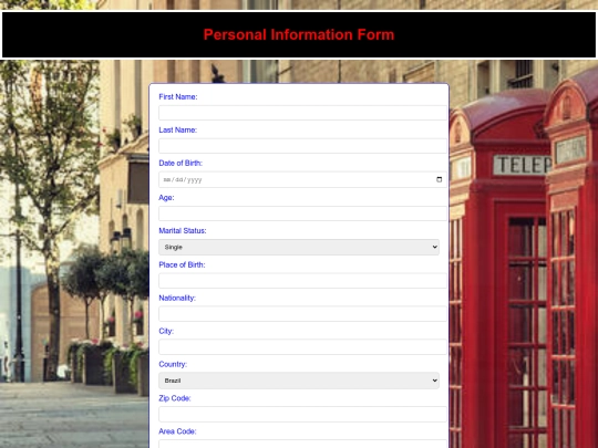 Daniele.html/forms screenshot