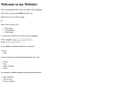 HTML5/sitenuevo.html/form screenshot