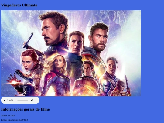 HTML5/vingadores/vingasr screenshot