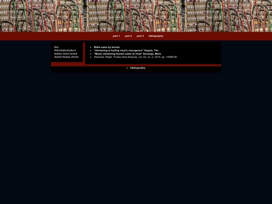 Bibliography screenshot