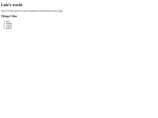 index screenshot