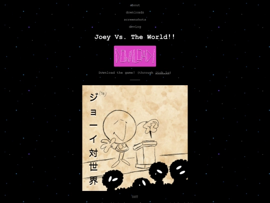 joeysitefolder/joeyvstheworld screenshot
