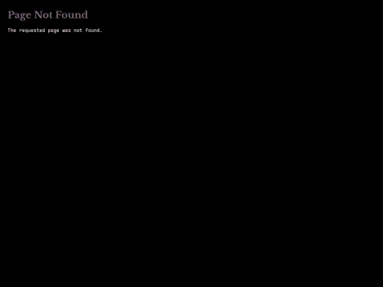 not_found screenshot