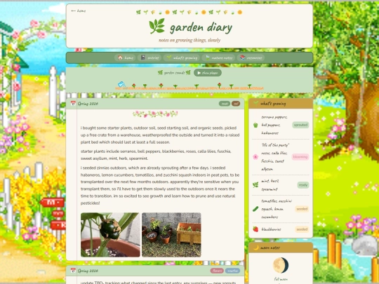 garden screenshot