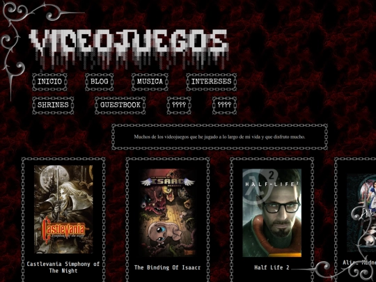Intereses/Videojuegos screenshot