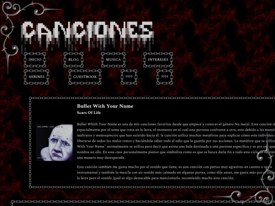 Musica/Canciones screenshot