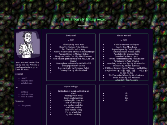 lists screenshot