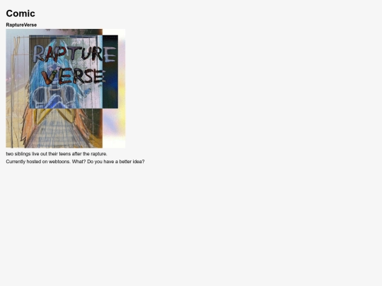 cache/comic screenshot