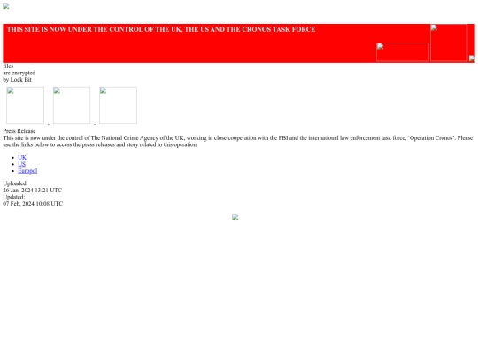 Press Releases screenshot