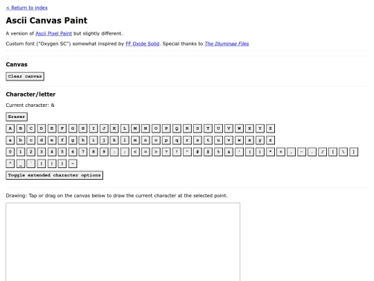 coding/ascii-canvas-paint screenshot