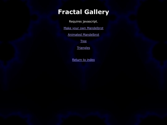 coding/fractalgallery screenshot