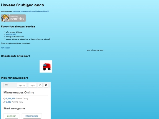 index screenshot