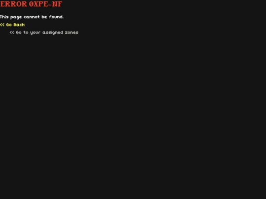 not_found screenshot