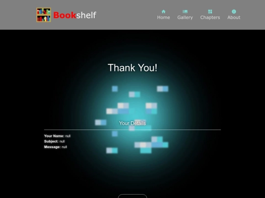 thankyou screenshot