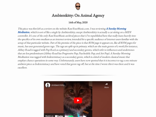 writingpieces/ambientkitty screenshot