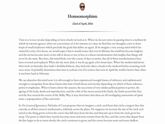 writingpieces/homeomorphism screenshot
