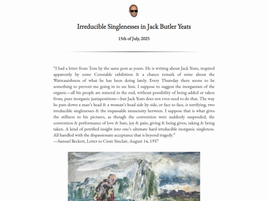 writingpieces/irreduciblesinglenessesinjackbutleryeats screenshot