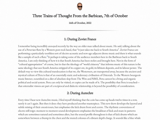 writingpieces/threetrains screenshot