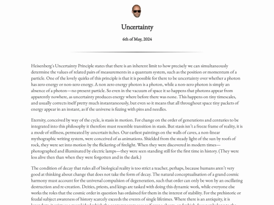 writingpieces/uncertainty screenshot