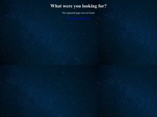 not_found screenshot