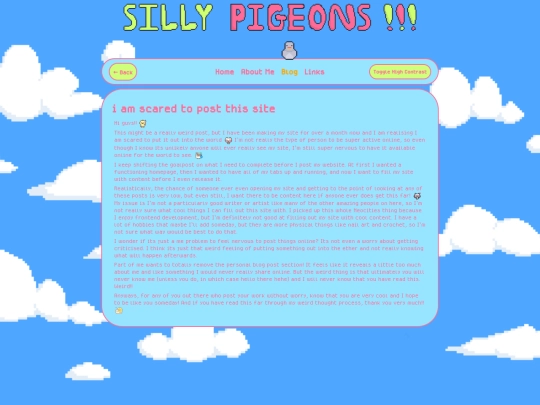 blog/i-am-scared-to-post-this-side screenshot