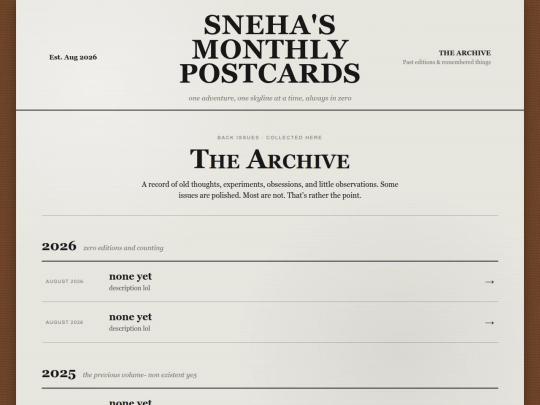 archive screenshot