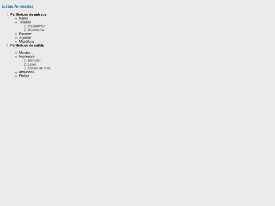 html/listamezclada screenshot