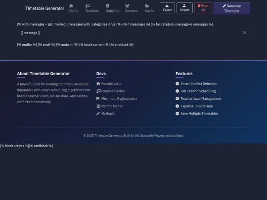 templates/base screenshot